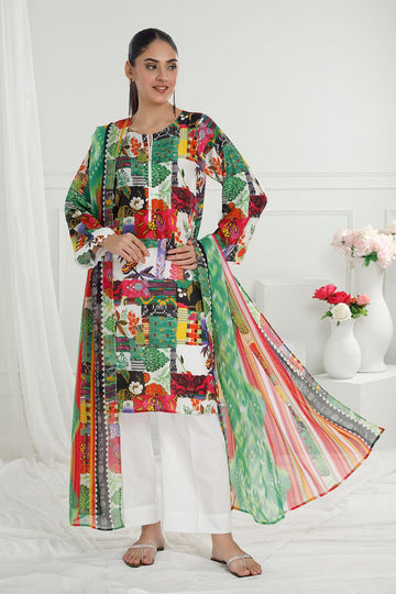 Gul Ahmed BS-52004 The Floral World  2025